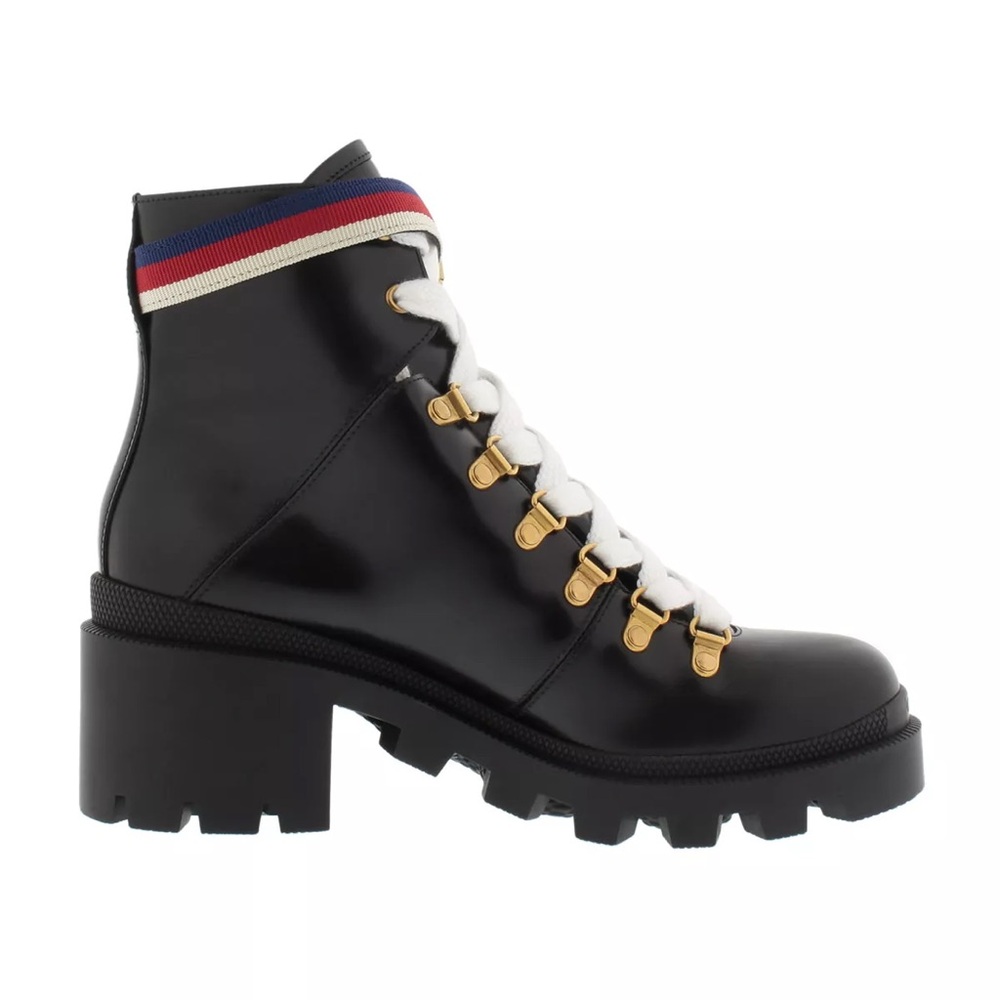 GUCCI SYLVIE ANKLE BOOTS